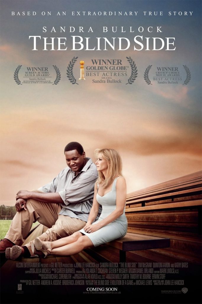 The Blind Side - best uplifting movie