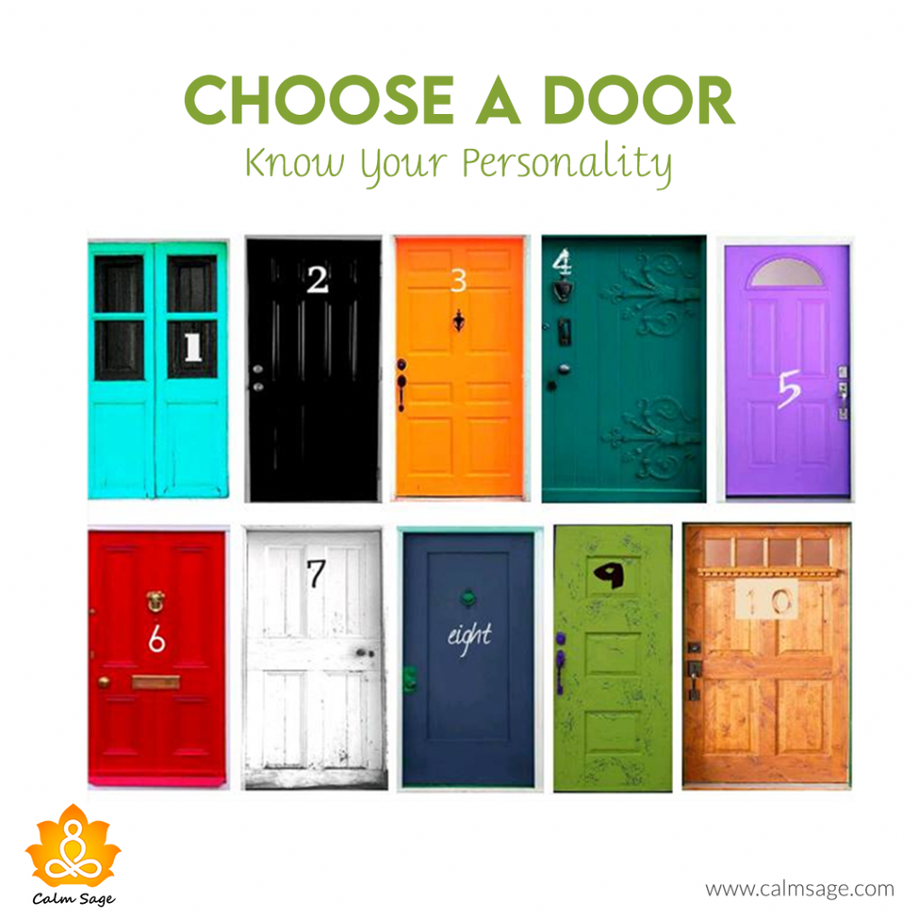 Choose A Door and Know Your Personality