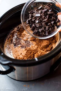 crockpot hot chocolate