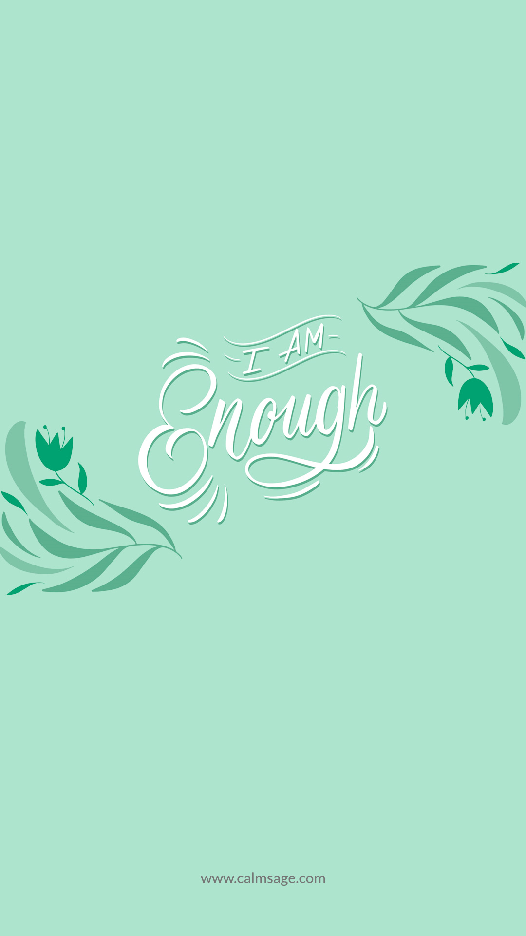 Yes You Surely Are Enough, calm mpbile background