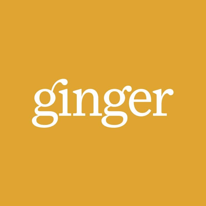 ginger online counselling logo