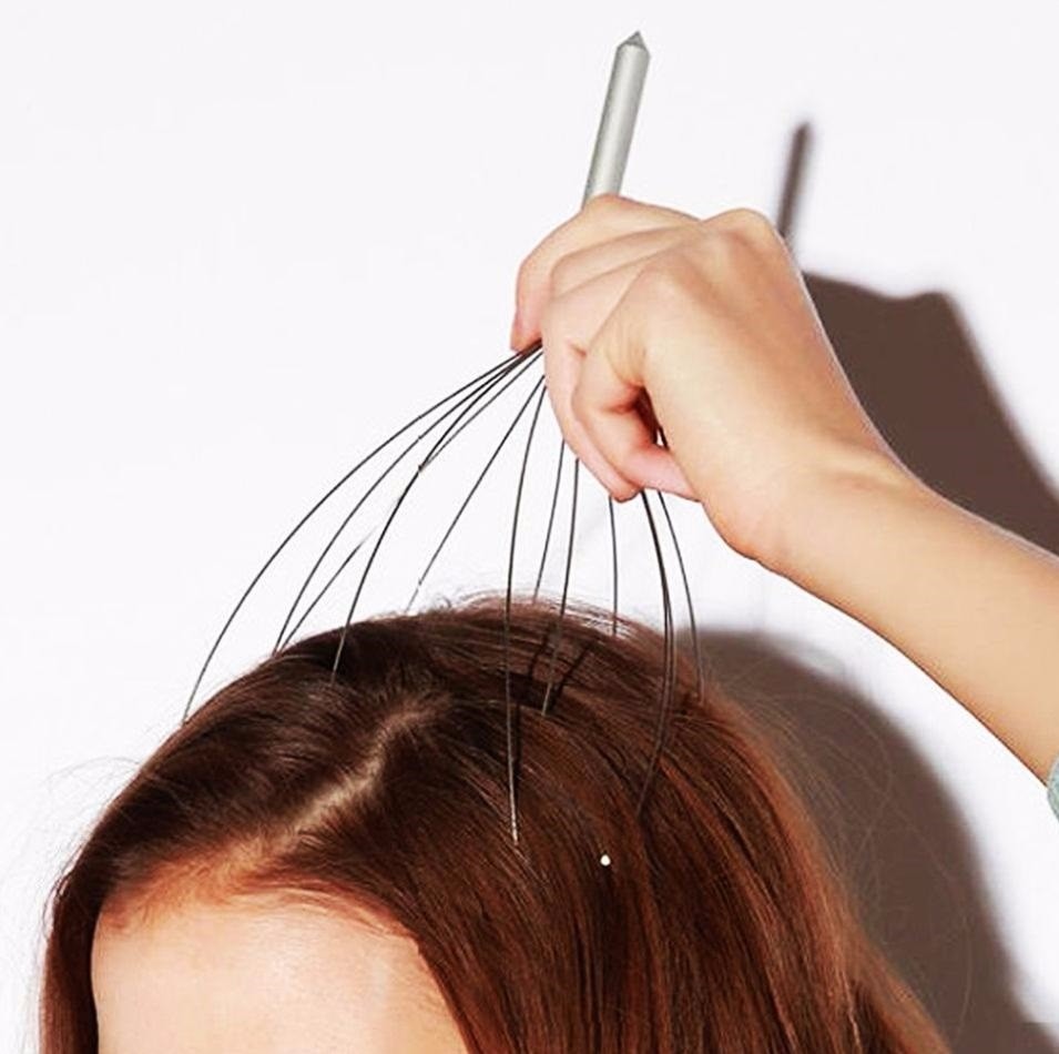 Scalp Massager helps to relieve stress