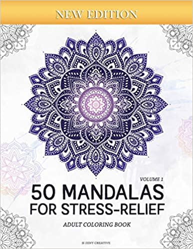 50 Mandalas For Stress-Relief