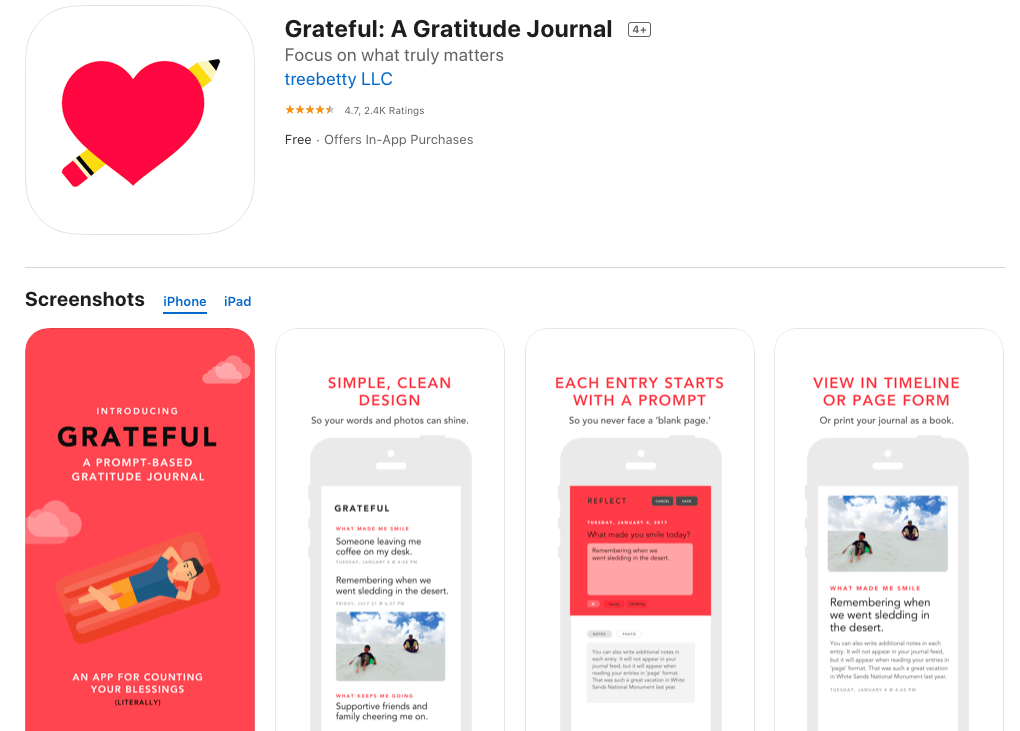 Grateful A Gratitude Journal