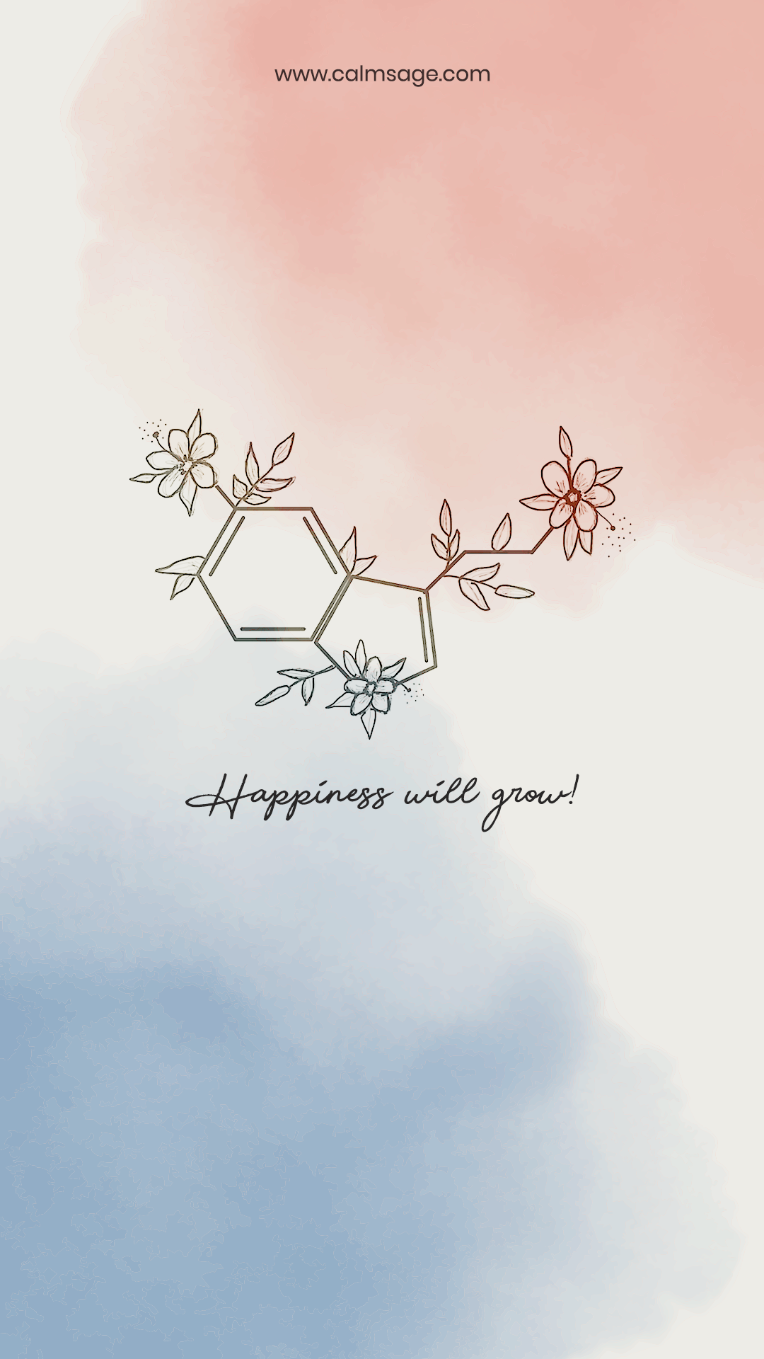 Happiness Will Grow Mobile Wallpaper