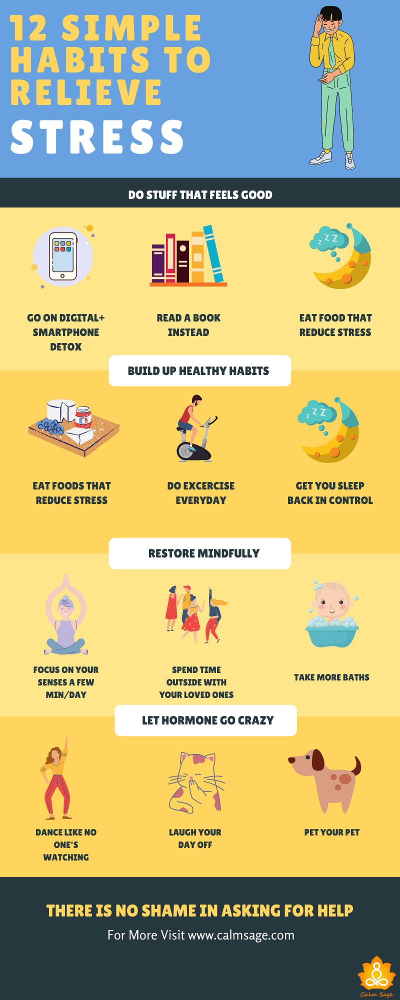 habits to relive stress