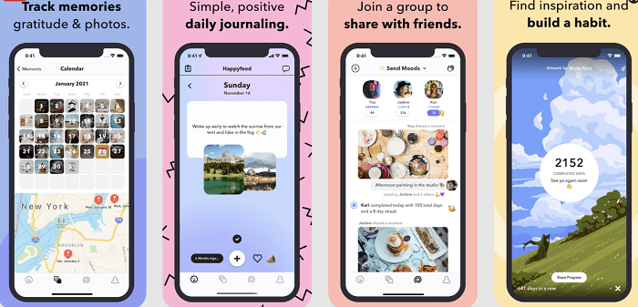 happyfeed gratitude app