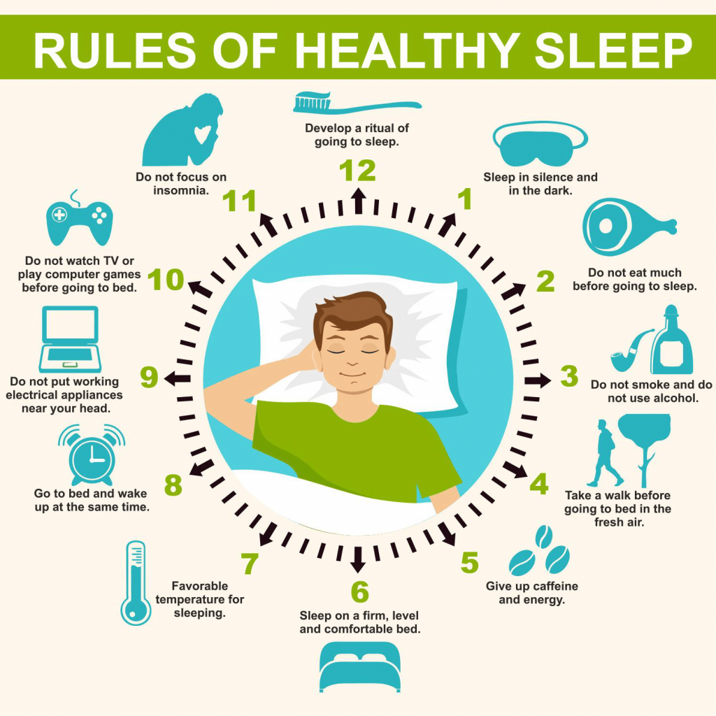 rules of healthy sleep