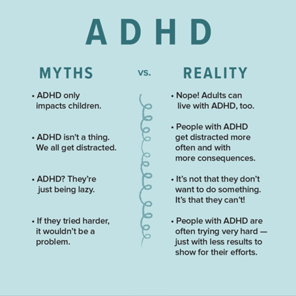 myths vs facts adhd