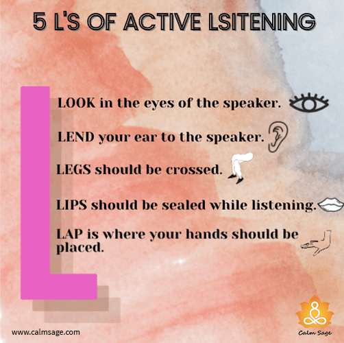 5 L’s of Active Listening