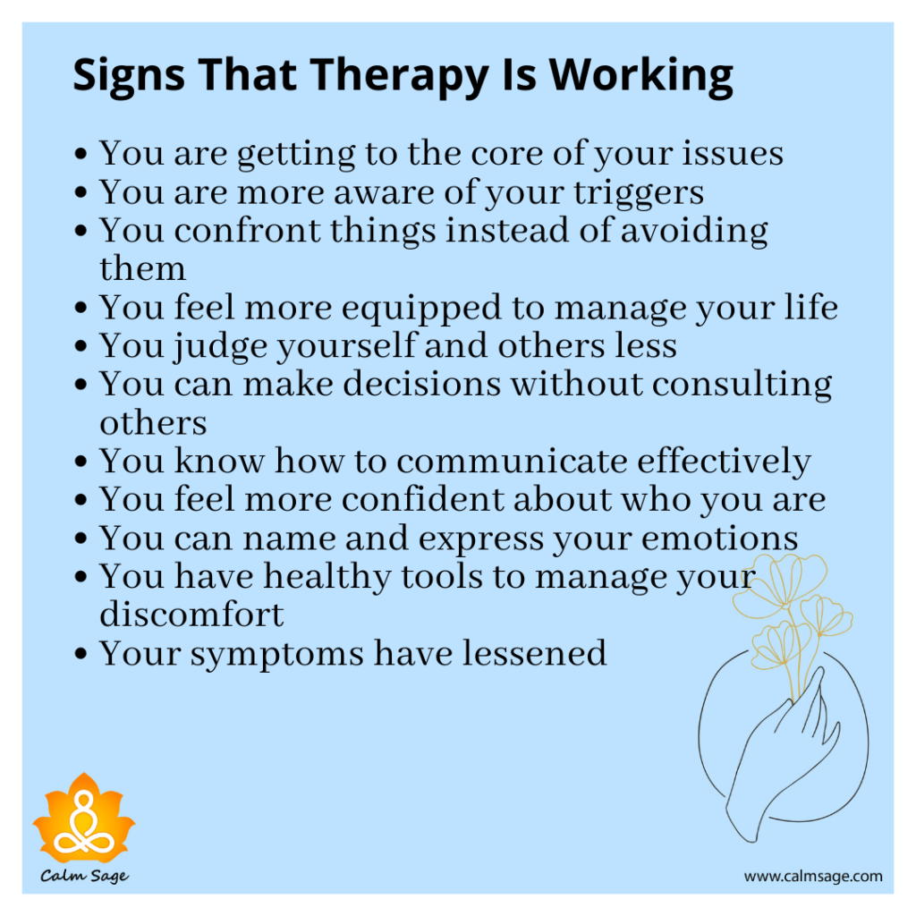 Signs That Therapy Is Working