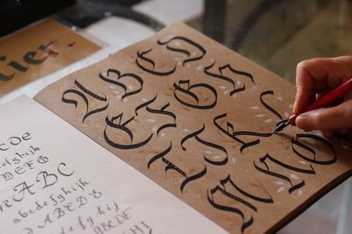 calligraphy