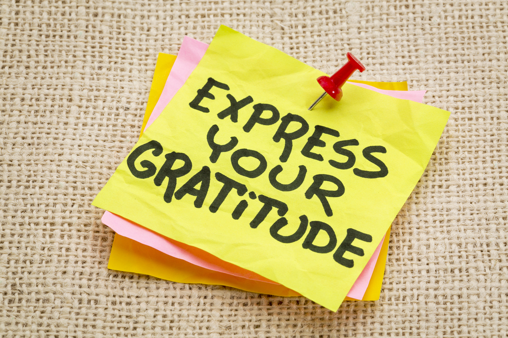 express your gratitude