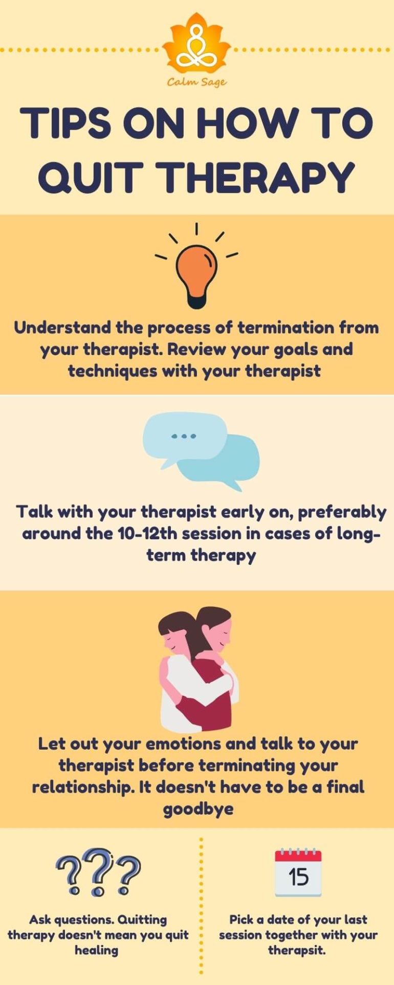 Goodbye, Therapy! 5 Tips On How To End Therapy Without Worrying