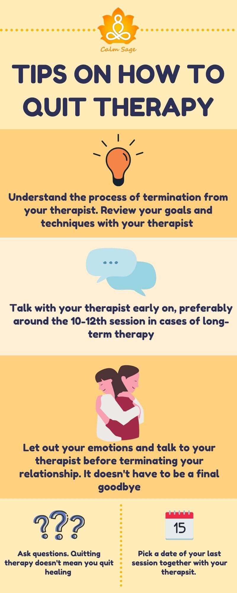 how to say goodbye to therapy in healthy way