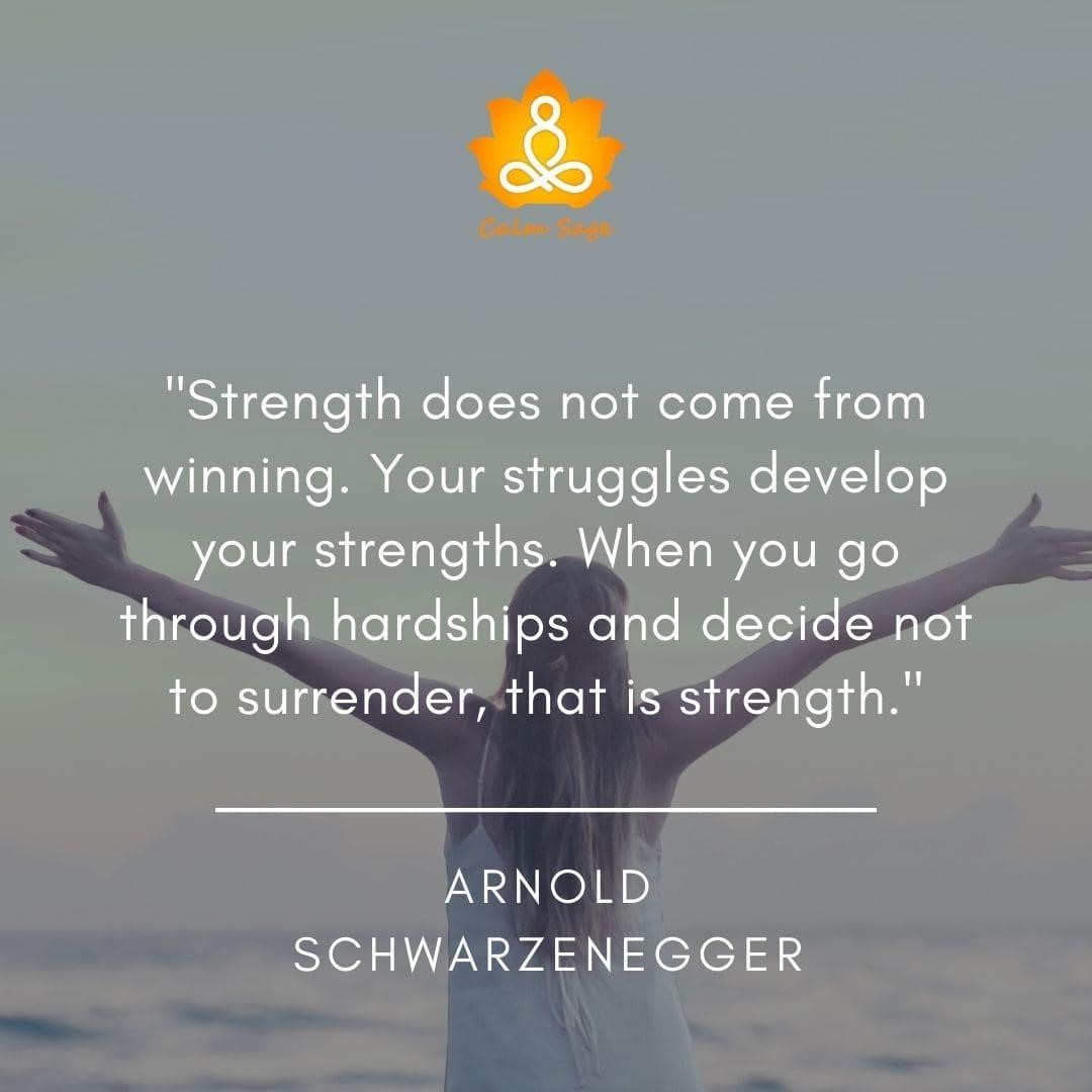 struggles develop your strengths