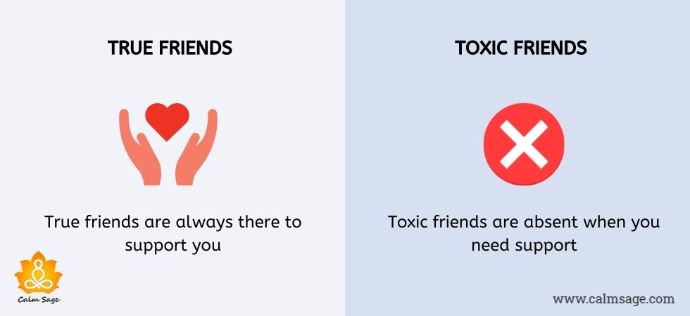 Toxic friendship symptoms