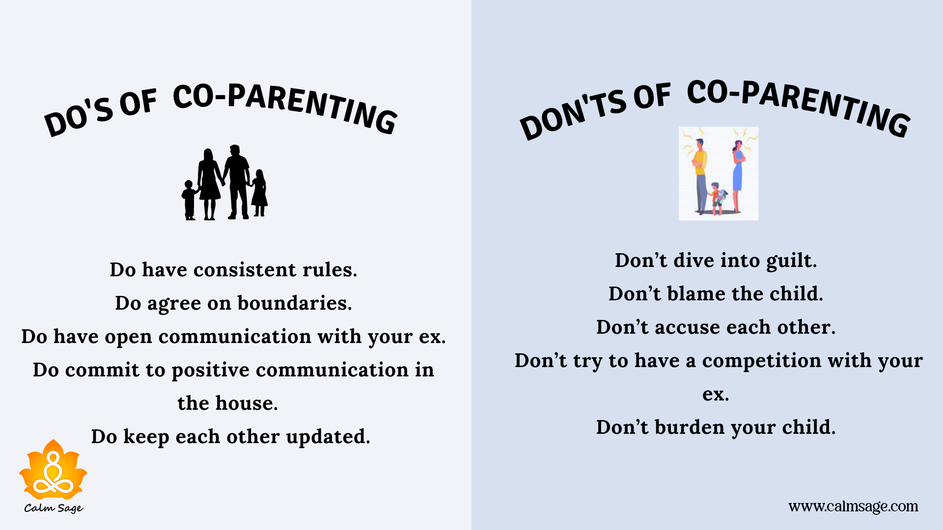 Do’s and Don'ts of Co-parenting