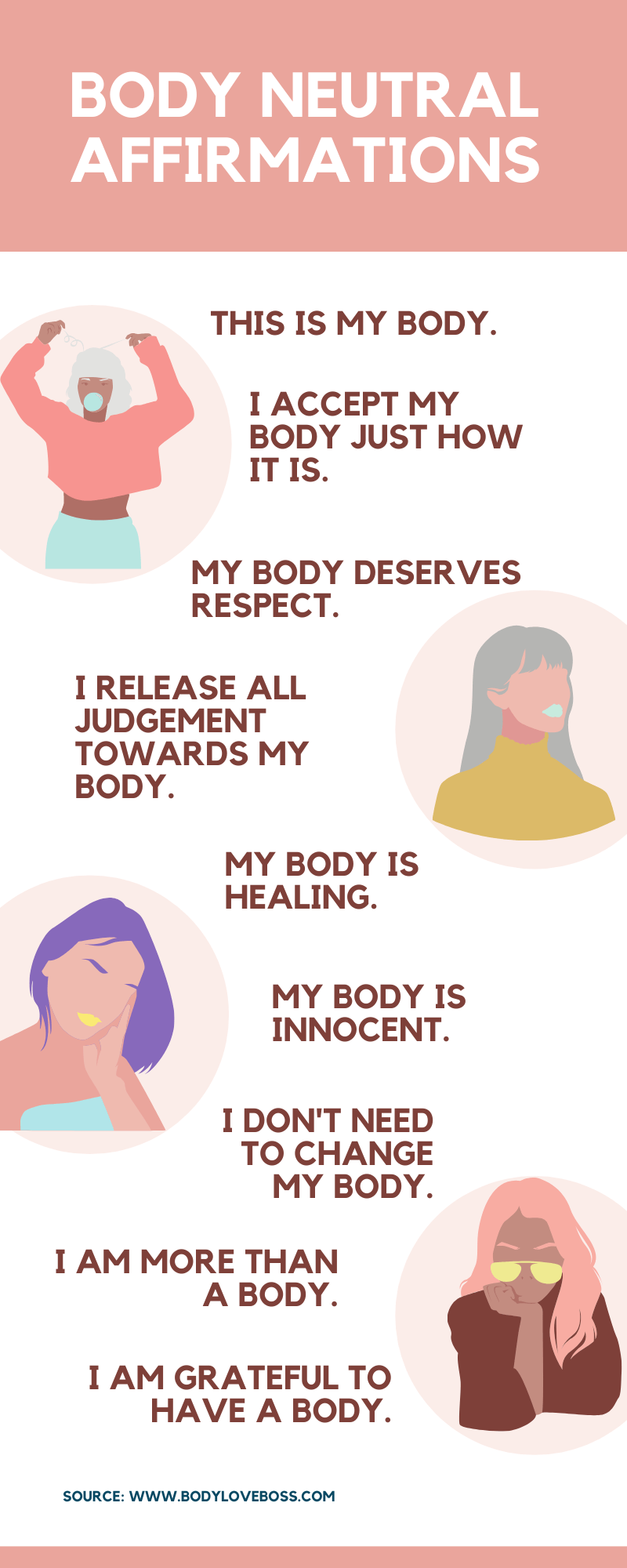 Body Neutral affirmation