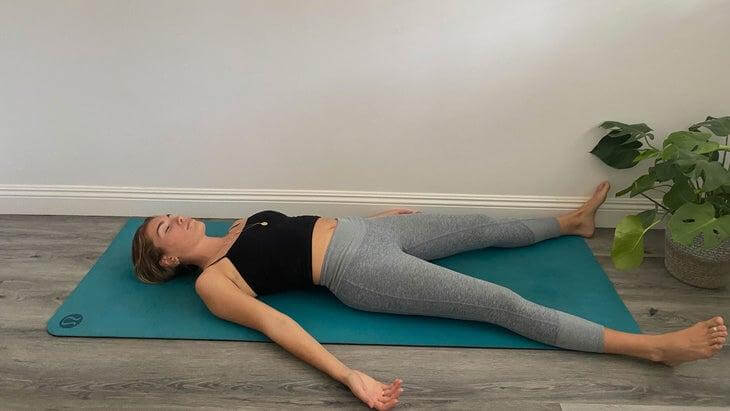 Savasana posture