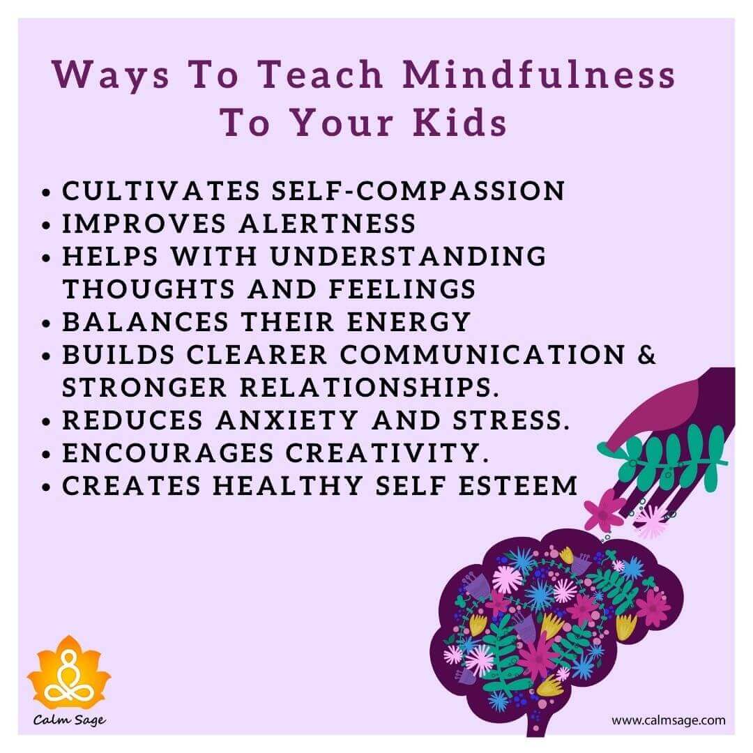 Ways To Teach Mindfulness To Your Kids