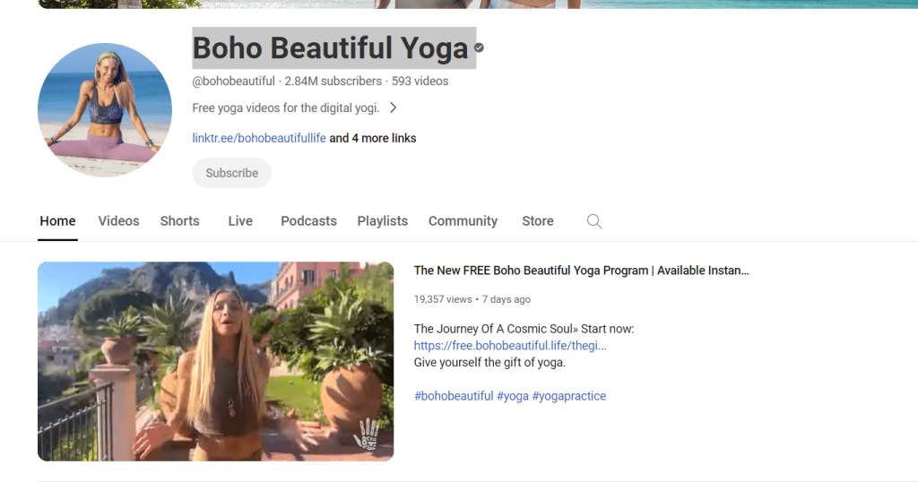 Boho Beautiful Yoga