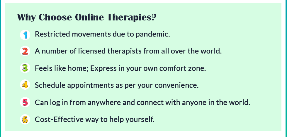 why choose online therapy