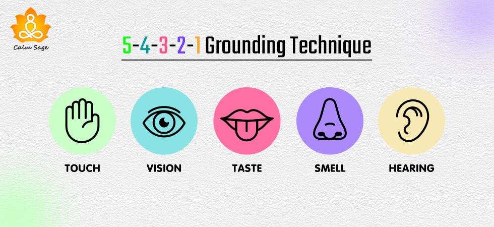 5-4-3-2-1 Grounding Technique