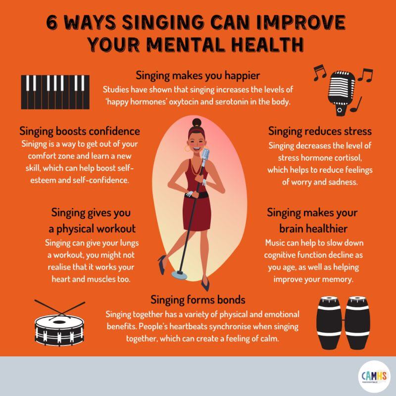 health benefits of singing