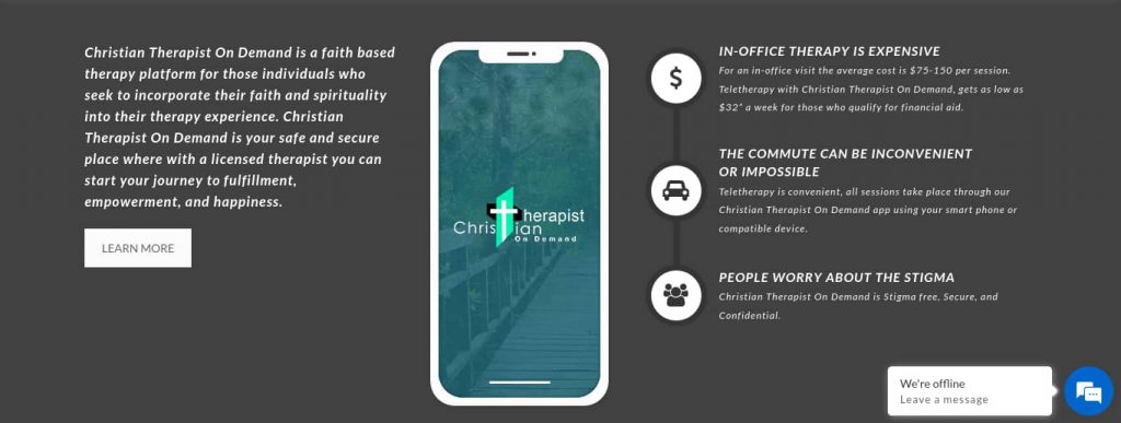 features_of_the_Christian Therapist On Demand