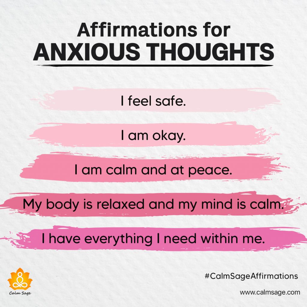 Positive Affirmations For Anxiety