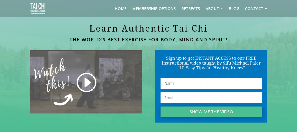 Tai Chi Online Classes