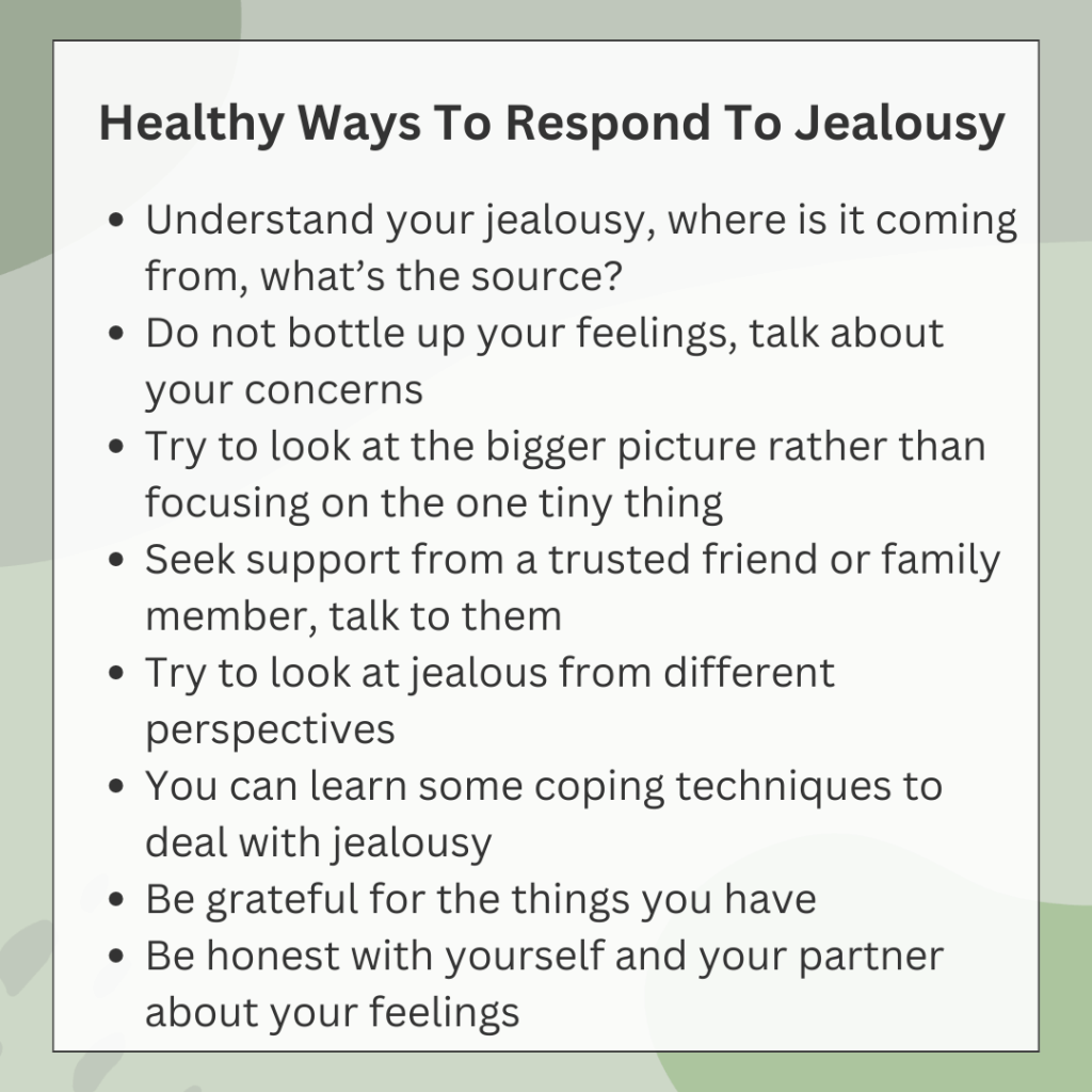 healthy ways to respond to jealousy