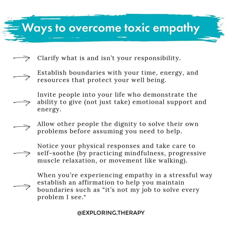overcome toxic empathy