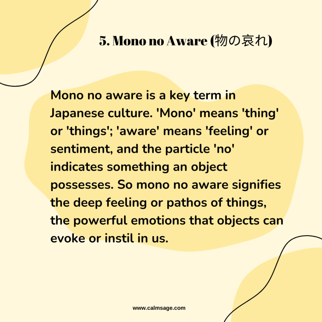 Mono No Aware  Mono no aware, Unique words definitions, Japanese quotes