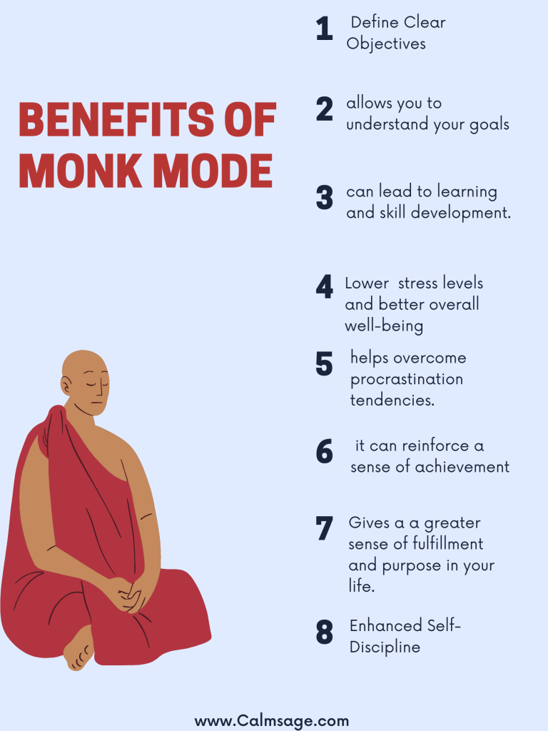 Benefits of Monk Mode
