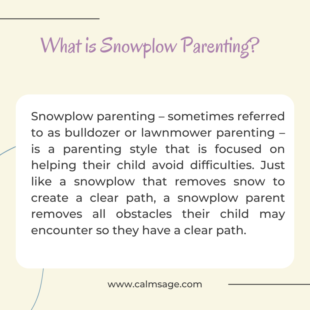 snowplow parenting