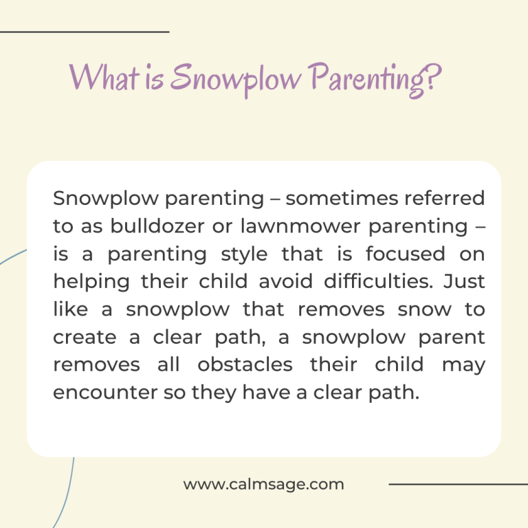 Snowplow Parenting How It Affects Your Child And How to Avoid It