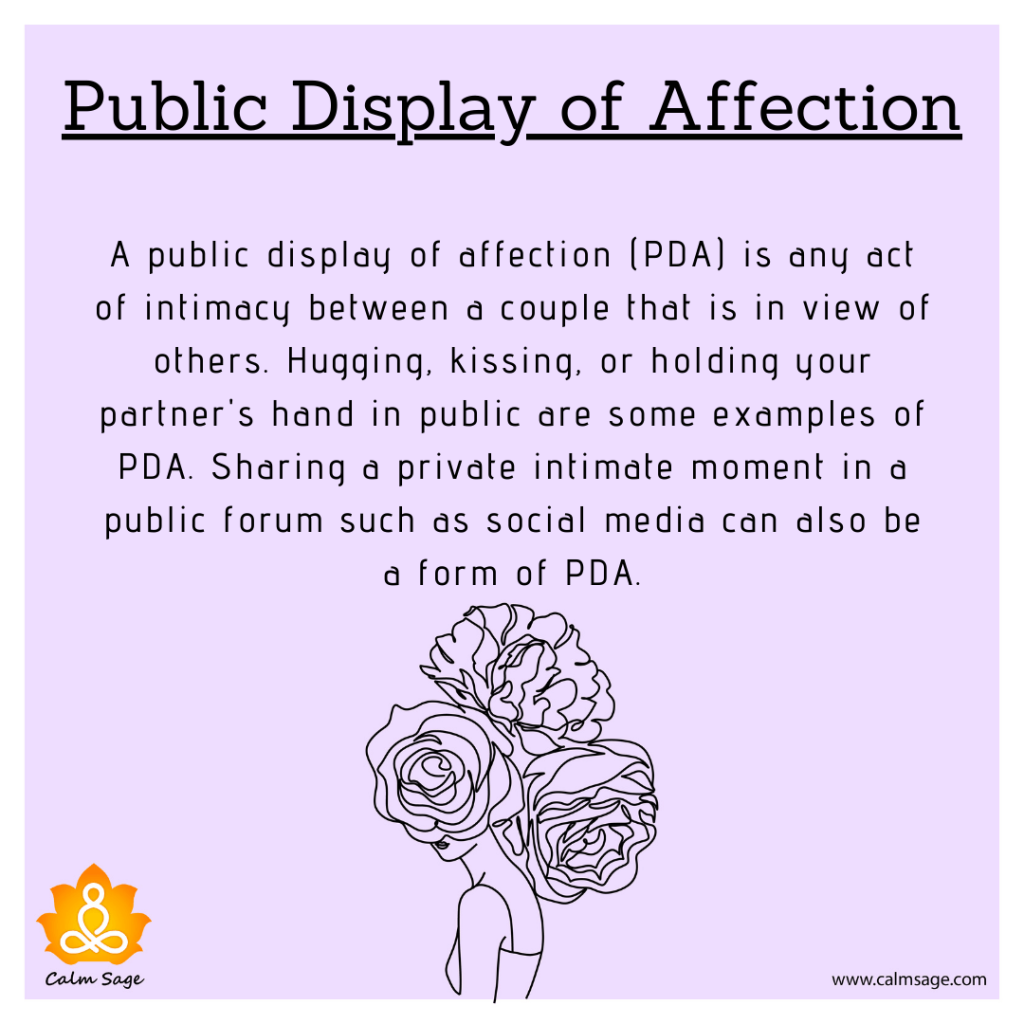 what is Public Display of Affection