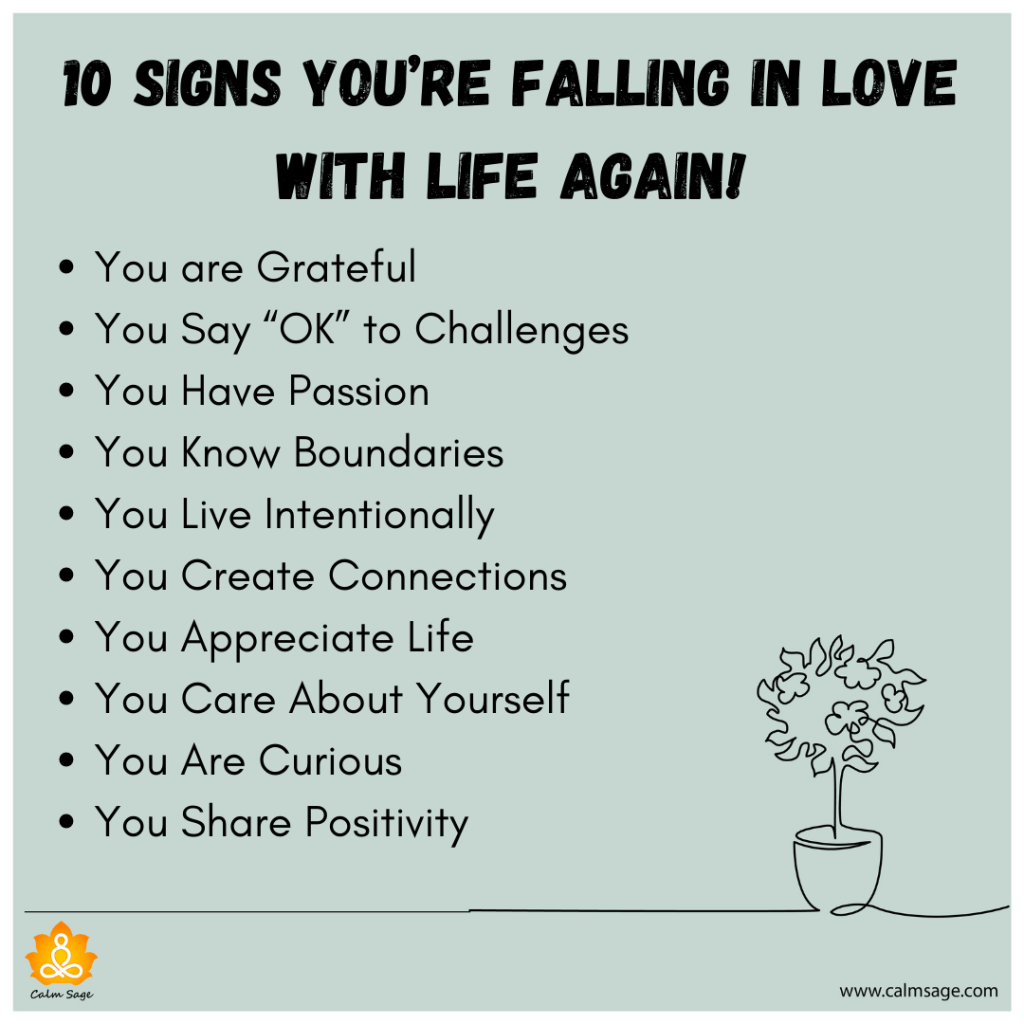 Falling in Love With Life Again