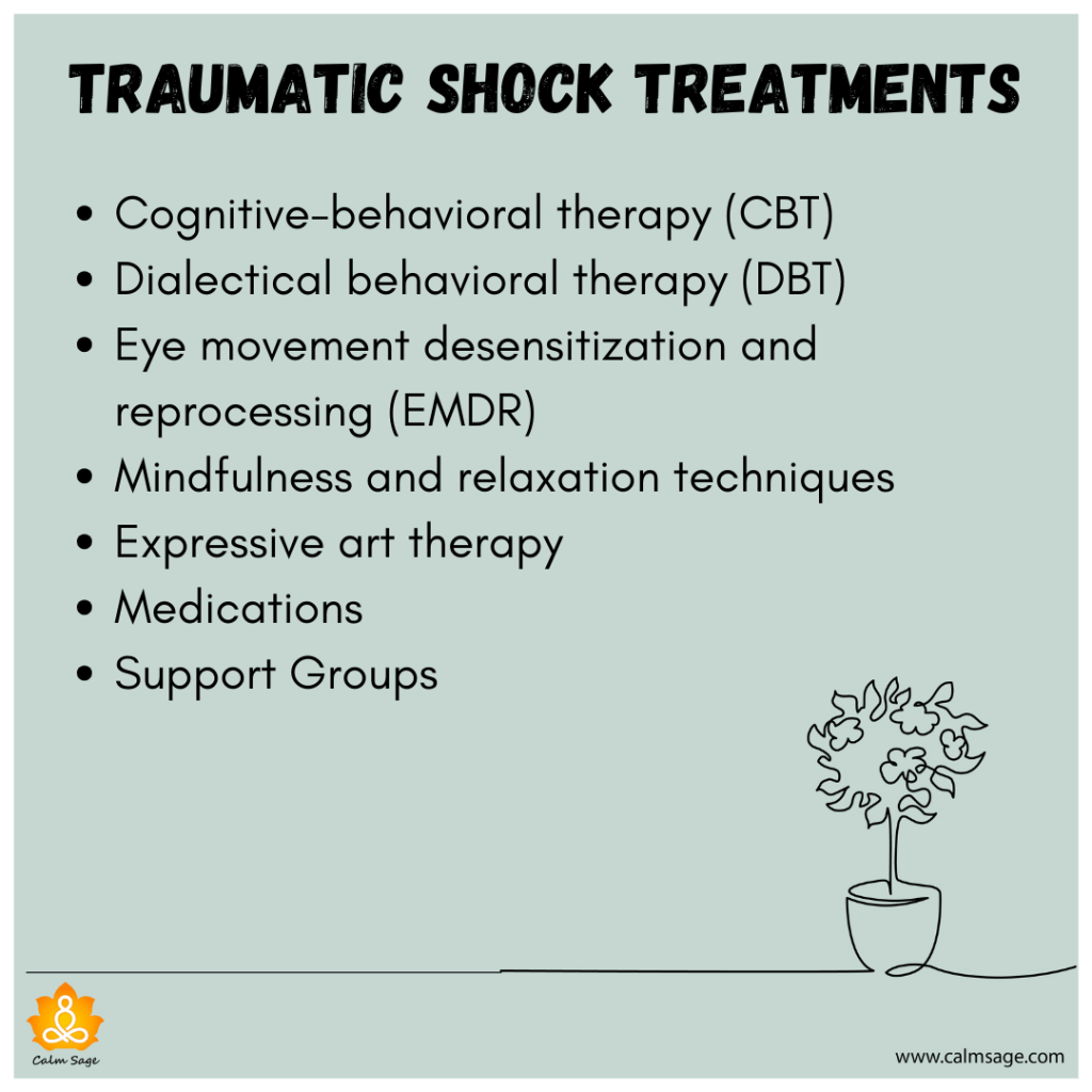 traumatic shock treatments