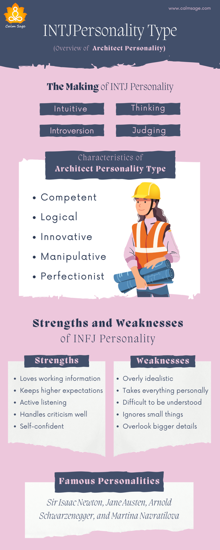 Exploring Architect Personality Type Introverted, Intuitive, Thinking