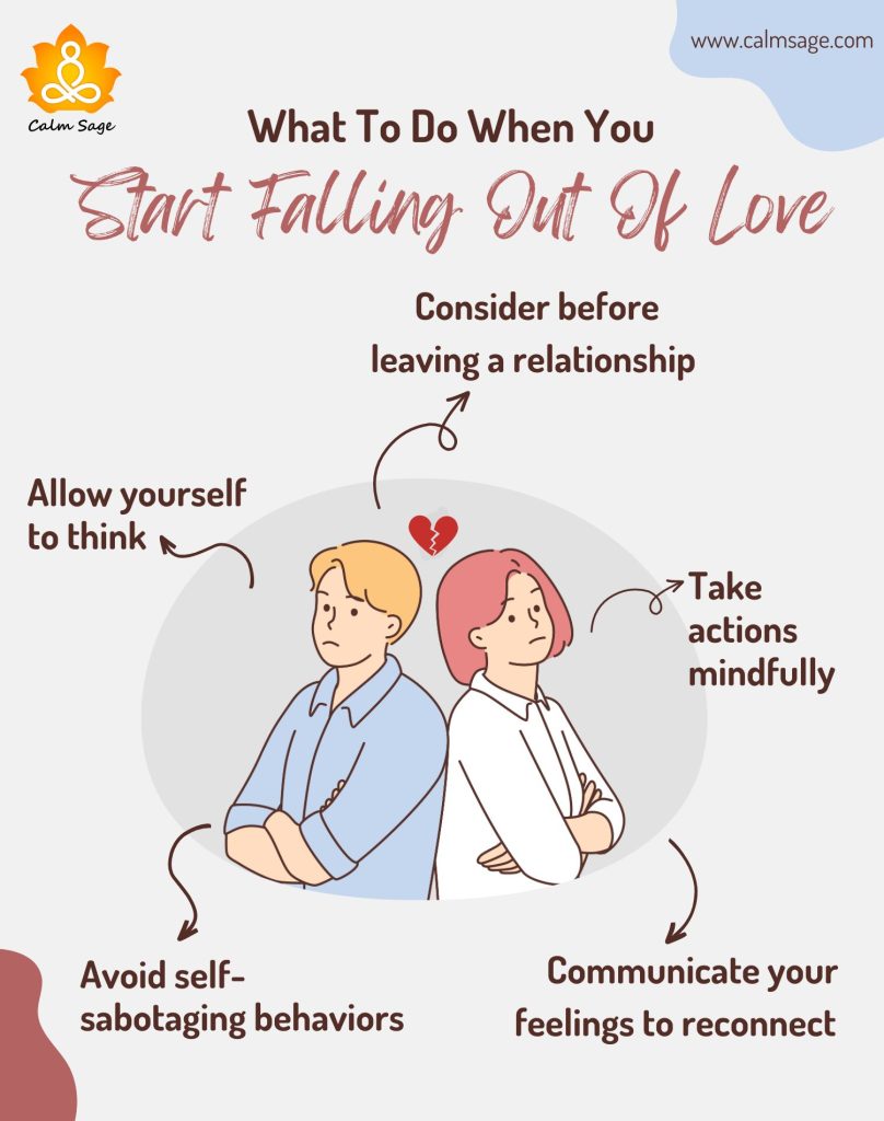 What To Do When You Start Falling Out Of Love